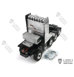1/14 truck Volvo VOLVO Regal 8X8 full drive differential lock axle heavy drag chassis model LESU [타미야 볼보트레일러 적용가능]