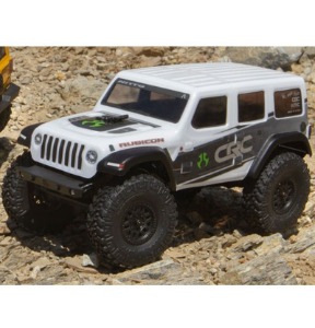 AXIAL 1/24 SCX24 2019 Jeep Wrangler JLU CRC Rock Crawler 4WD RTR, White