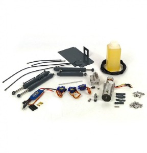 Hydraulics+electronics kit - Volvo EC160E MG - Double E Hobby. / 실린더+밸브+펌프+오일+서보+변속기외